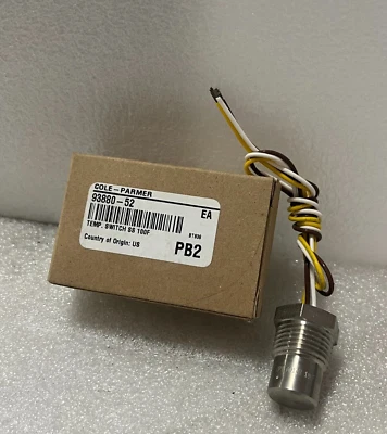 New Cole-Parmer CPI AD148/100F Control Products Temperature Switches - Image 1 of 4