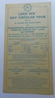 Loch Eck Day Circular Tour-Steamer & Coach-1961-Flyer/Handbill-Very Good
