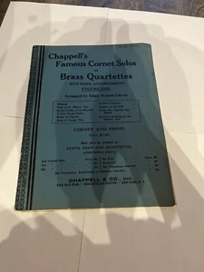 Chappells berühmte Kornettsoli oder Blechbläserquartett ja mit Klavierbegleitung - Bild 1 von 3