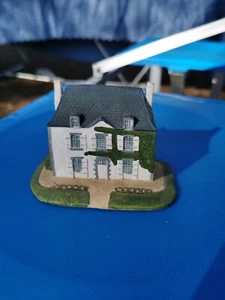 Maison miniature en résine peinte Region Saint Malo maquette train creche decor - Imagen 1 de 5