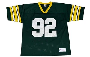 Vintage LOGO 7 Green Bay Packers Reggie White #92 Football Jersey Sz. L 46-48 - Picture 1 of 2