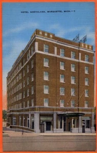 Marquette MI Hotel Northland PM 1947 Nestoria & Duluth RPO - Bild 1 von 4