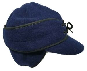 Wyoming Traders Mackenzie Fold Down Ear Flaps Australian Wool Cap Hat