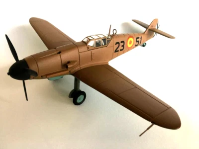 FRANKLIN MINT 1:48 ARMATURA B11B595 MESSERSCHMITT BF 109F FORZA AEREA SPAGNOLA - Immagine 1 di 4