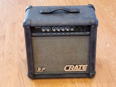 Amplificador combo de guitarra Crate Amp GFX-15 DSP a bordo | Precisa de potes limpos - Imagem 1 de 4