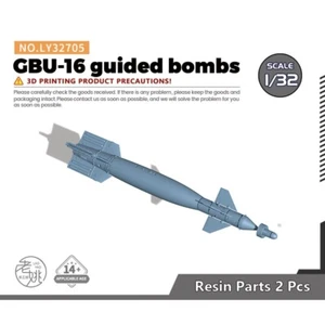 Yao's Studio LY32705 1/32 Model Upgrade Parts USAF GBU-16 Guided Bombs - Picture 1 of 6
