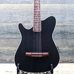 Ibanez TOD10NL Tim Henson Left-Handed Transparent Black Flack Electro-Cl. Guitar - Picture 1 of 16