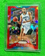 NICOLAS BATUM PRIZM RED CRACKED ICE CARD HORNETS 2019-20 PRIZM BASKETBALL PRIZM