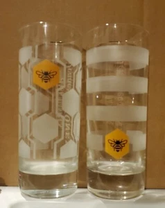 (SET OF 2) Jack Daniel's Tennessee Honey 10oz Whiskey Cocktail Glasses - Daniels - Picture 1 of 7