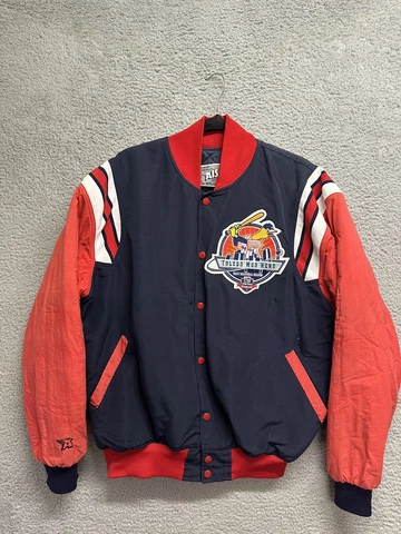 Toledo Mud Hens Jacket Men L Adult Vintage 2002 Inaugural Season MiLB Minors Cover