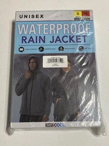 32 Degrees Rain Jacket Mens S / Women's M Gray Cool Unisex UPF 50+ Waterproof - Picture 1 of 4