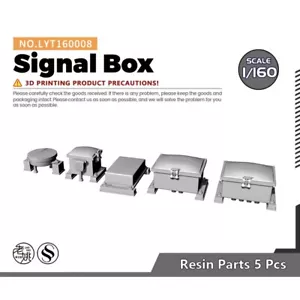 N Scale 1/160 Signal Box For Model Railroads Display Prop - Picture 1 of 2