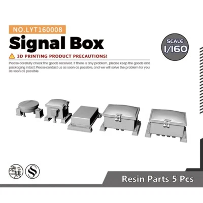 MRY-SFW N Scale 1/160 Signal Box For Model Railroads Display Prop - Image 1 of 2