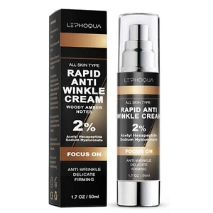 Crema para arrugas Le'phoqua - cara, crema antienvejecimiento, reparación rápida de arrugas hidratante - Imagen 1 de 7