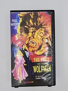 The Fury Of The Wolfman VHS Horror Paul Naschy Perla Cristal RARE VIDEO 1971 - Picture 1 of 11