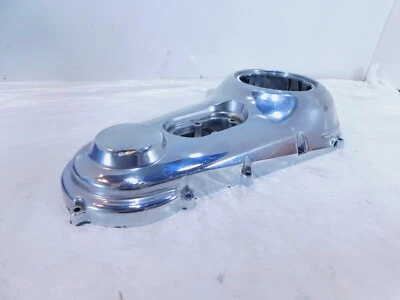 Cubierta de cadena primaria cromada Harley Davidson Dyna Super Glide Wide Glide Low Rider Foto 1 de 4