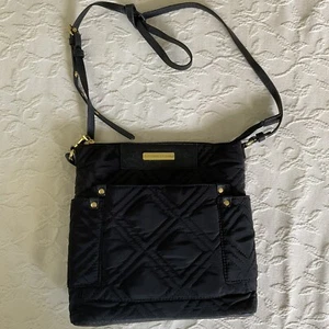 ADRIENNE VITTADINI Black Quilted Crossbody Purse NWOT - Picture 1 of 8