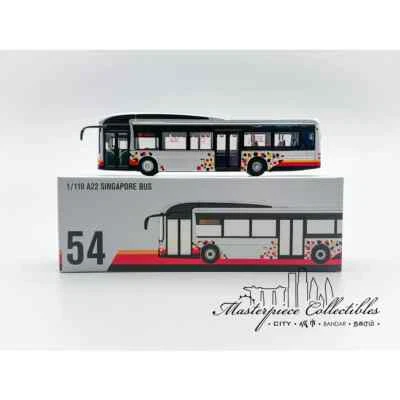  1:110  Masterpiece #54 A22 SINGAPORE BUS  car  model  - Image 1 of 4