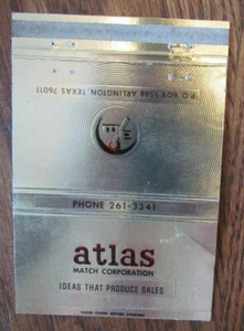 40 STRIKE: ATLAS MATCH CORPORATION (ARLINGTON, TEXAS) -F9 - Picture 1 of 2