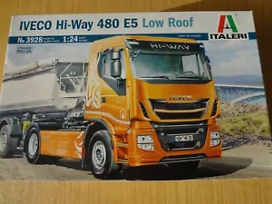 Italeri 1/24 Iveco Hi-way 480 E5 Low roof - No. 3928 - new. PRICE DROP.. - Picture 1 of 4