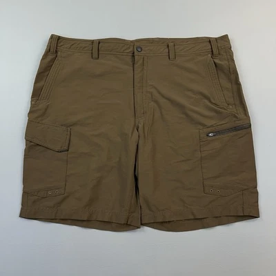 Pantalones Cortos Gander Mountain Guide Series Para Hombre 44 Marrón Carga Elastizados Senderismo Aire Libre Foto 1 de 4