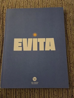 EVITA 2025  LONDON PALLADIUM THEATRE PROGRAMME RACHEL ZEGLER  - Image 1 of 4