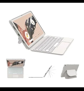 eiP Magnetix Tastatur Hülle für Google Pixel Tablet 11 Zoll (2023), Weiß - Bild 1 von 11