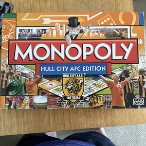 Parker Hasbro Monopoly Hull City AFC Edition Family Fun Property Trading Game VG - Picture 1 of 7