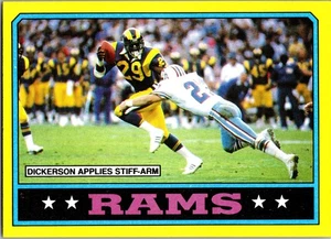 1986 Topps #76b Rams Team Leaders - Picture 1 of 2