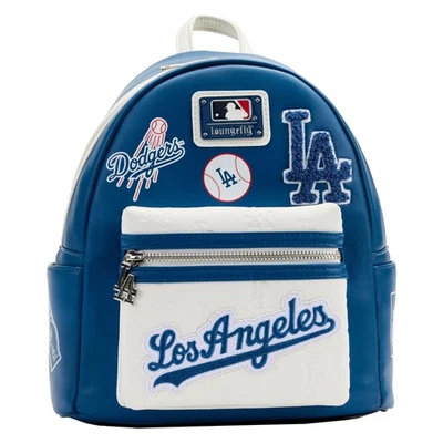 Loungefly Los Angeles Dodgers Patches Mini Backpack