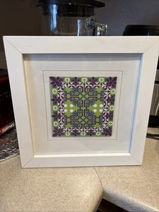 Arte de diseño boho enmarcado mate - Imagen 1 de 4