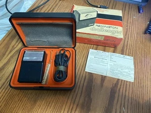 Remington Challenger Electric Shaver With Box Vintage Tested Works - Picture 1 of 2