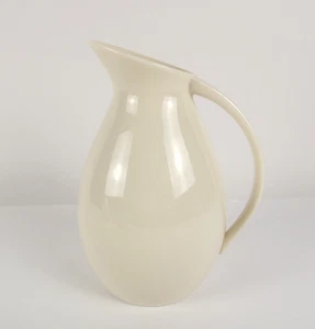 Vintage LENOX Ivory Pitcher Made in USA Green Mark 6 3/4" Tall - Picture 1 of 4