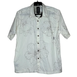Billabong VTG Aloha Fit Shirt Men's Small Button Up Hawaiian Bamboo Floral - Picture 1 of 7