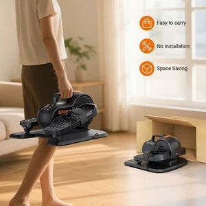 Elektrischer Ellipsentrainer Heimtrainer Mini Crosstrainer 10 Widerstandsstufen - Bild 1 von 10