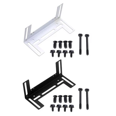 Cooling Fan Bracket Simple Mounting Support 8cm/9cm/12cm Fan Easy Installation - Image 1 of 4
