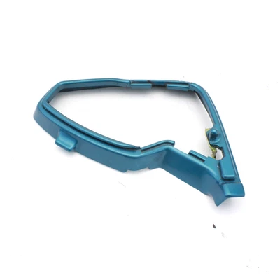 92 本田 GL1500 SE 右镜装饰/底座巴巴多斯蓝色金属金翼 1500 — 第 1/4 张图片