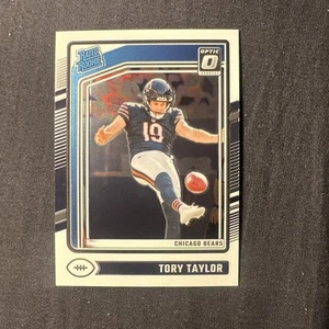 2024 Donruss Optic Tory Taylor Base Chicago Bears #278 Rookie - Picture 1 of 2