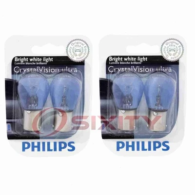 2 pc Philips Back Up Light Bulbs for VPG MV-1 2011-2012 Electrical Lighting ta - Image 1 of 4
