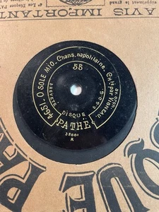 Disque Pathe 4769 4651 Chanson De Marinette O Sole Mio - Imagen 1 de 3