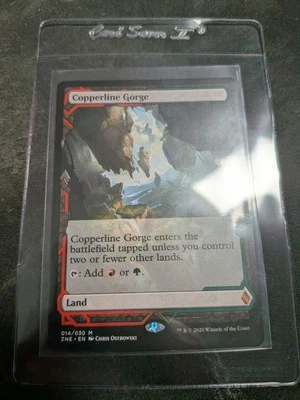 Copperline Gorge Zendikar Rising Expeditions Regular Magic The Gathering  - Image 1 of 3