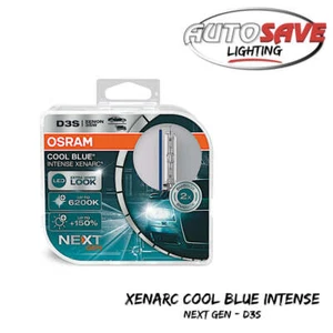Osram D3S Xenarc Cool Blue Intense (Next Gen) Dipped Low Beam Headlight Bulbs - Picture 1 of 3