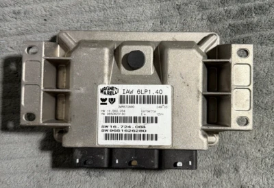 CALCULATEUR MOTEUR PEUGEOT 2.0i 6LP1.40 16560054 9651626280 9650623180 A DECODER - Immagine 1 di 4