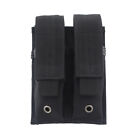 Tactical Molle Double Magazine Pouch Pistol Mag Pouches Portable Tools Belt Pack