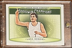 Luka Doncic 2018-19 Upper Deck EuroLeague Rookie RC Champions Horizontal Green - Picture 1 of 2