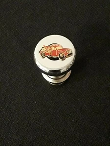 Cigarette Lighter with Tow Truck Emblem Chrome Aluminum - Picture 1 of 2