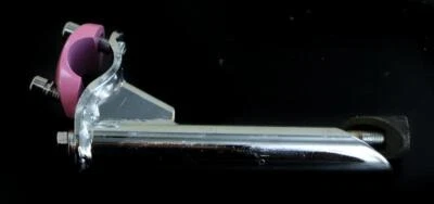 Quill / Threaded Kid's Bike Stem Pink / Chrome 22.2mm x 22.2 (7/8") x 80mm NEW - Image 1 of 4