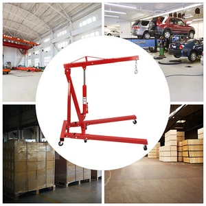 4409LBS 2 TON Heavey Duty Engine Motor Hoist Cherry Picker Shop Crane Lift New - Picture 1 of 8
