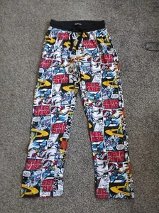 next Star Wars Men's Comic Book Allover Pattern Sleepwear Lounge Pajama Pants M - Picture 1 of 7