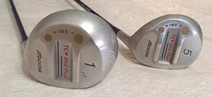 Lot of 2 Mizuno TC Mid Plus 1 Wood 11° Driver & 5 Wood 42.5/44.5" - Picture 1 of 19